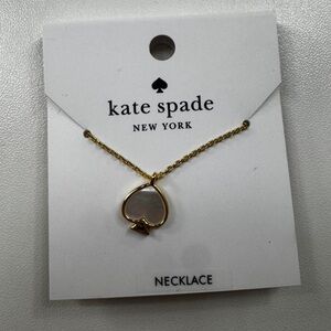 Kate Spade Gold Spade Charm Necklace